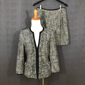 Grey Girl Perfect Skirt Suit